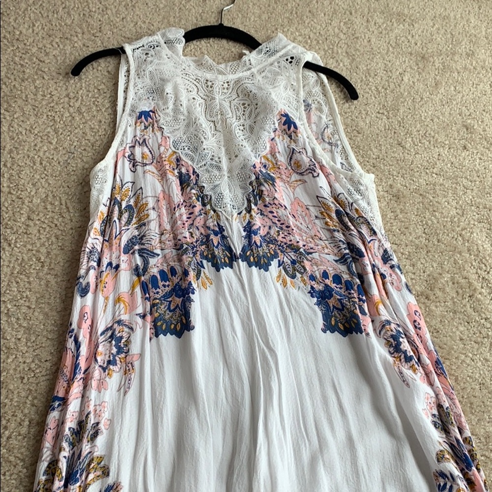 Free People Marsha Slip Dress in White - Picture 4 of 6